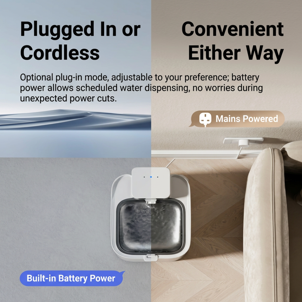 FlowNest Wireless Fountain