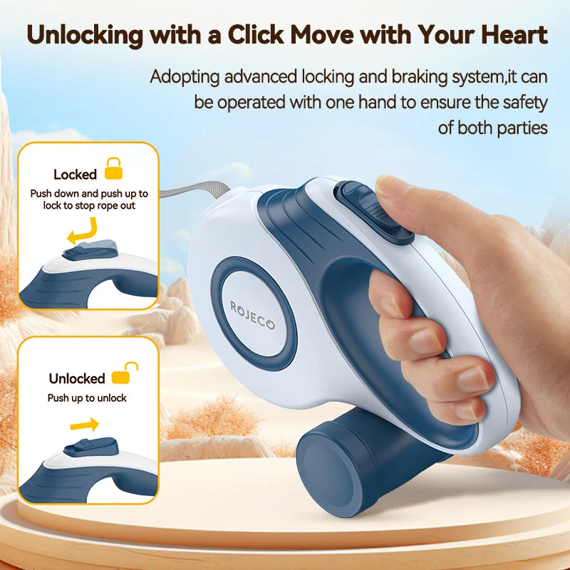 RojiFlex Retractable Dog Lead