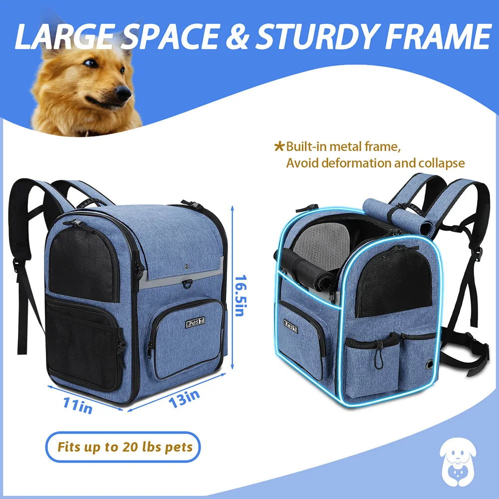 TrailNest Pro Pet Backpack