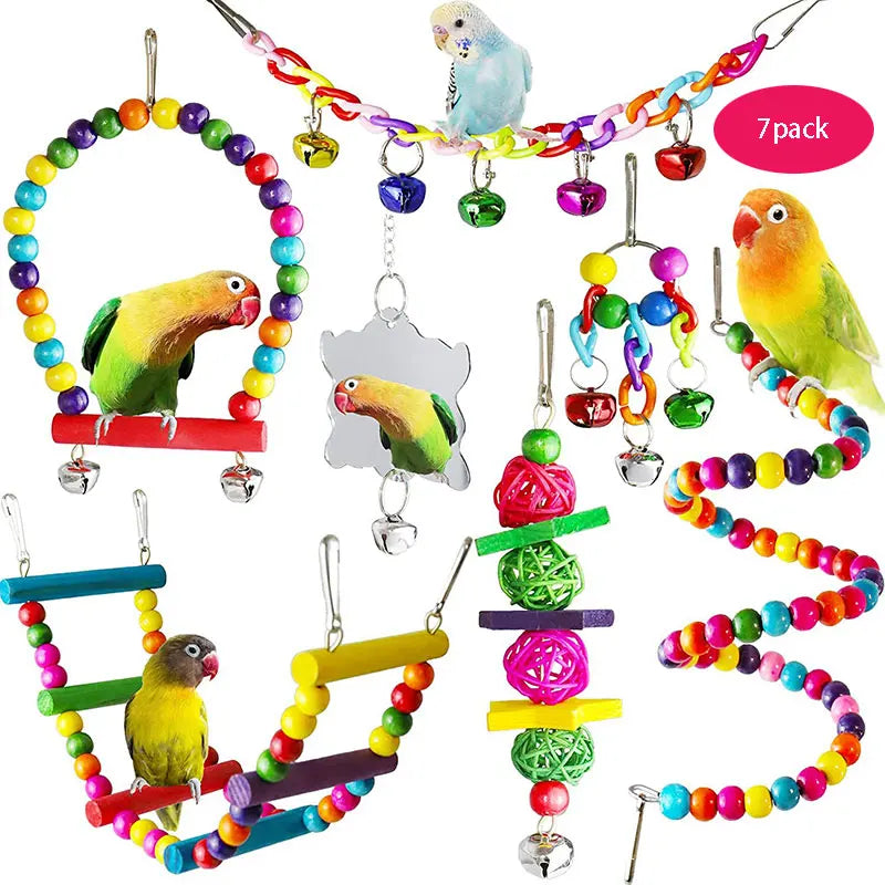 PlayPerch Bird Toy Set