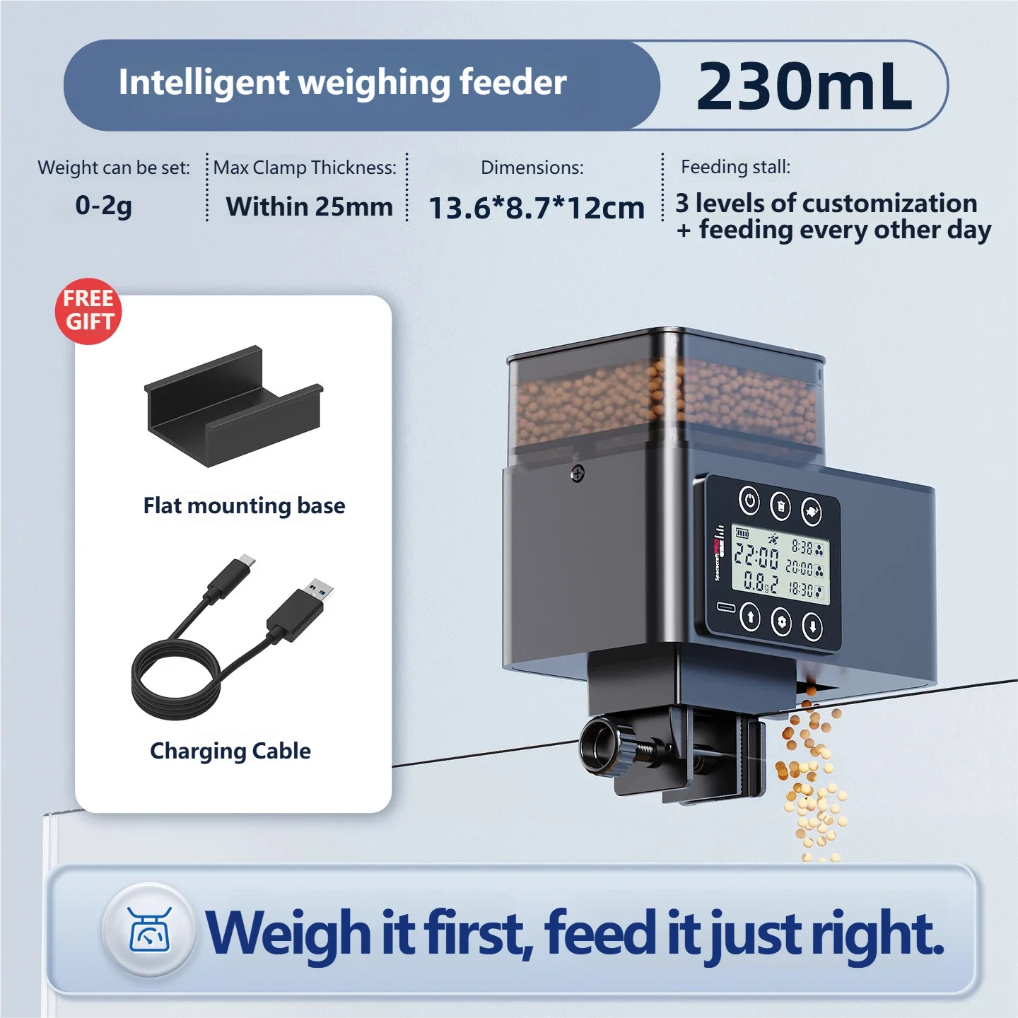 PrecisionFeed Automatic Fish Feeder