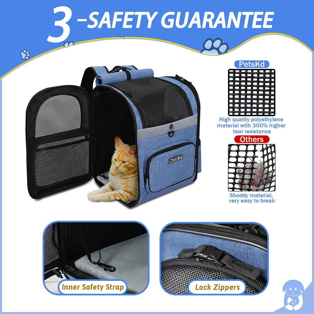 TrailNest Pro Pet Backpack