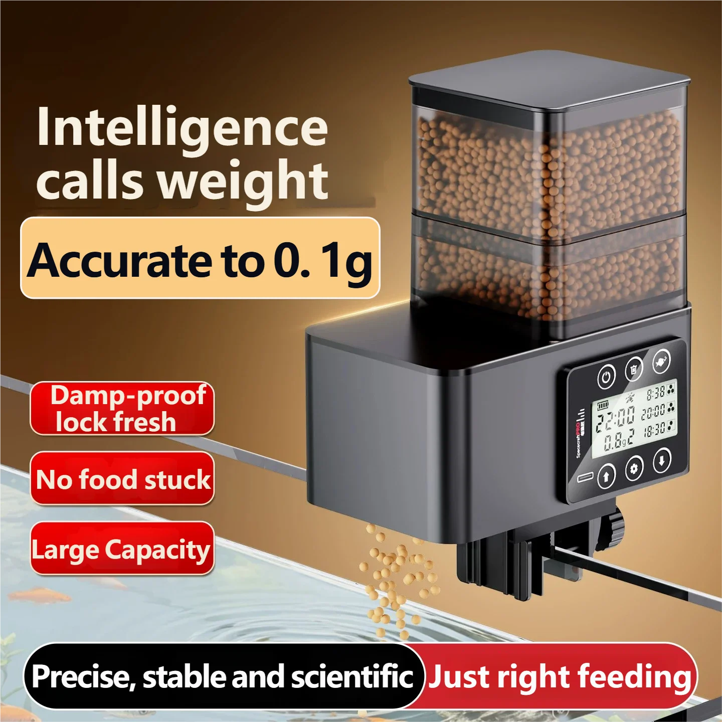 PrecisionFeed Automatic Fish Feeder