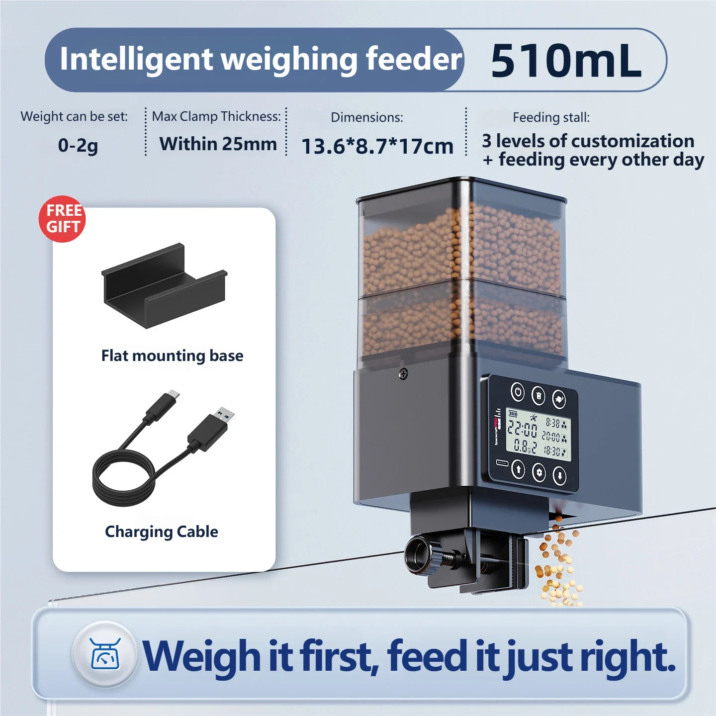 PrecisionFeed Automatic Fish Feeder