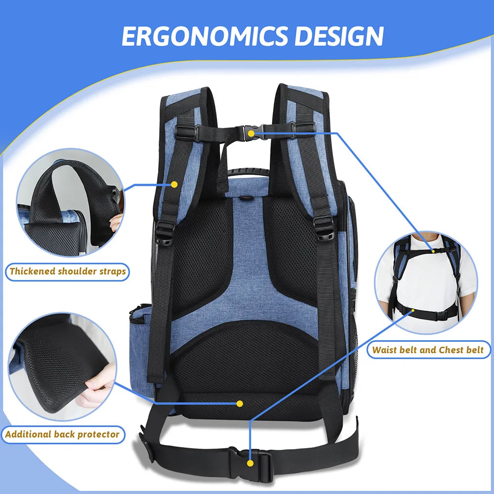 TrailNest Pro Pet Backpack