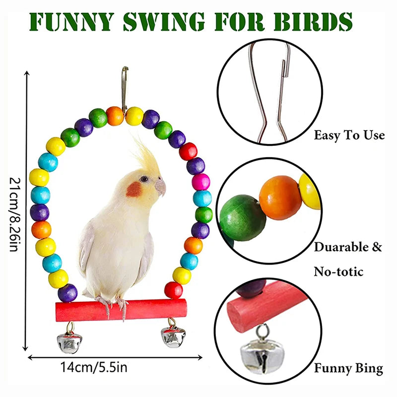 PlayPerch Bird Toy Set